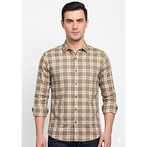 Yuvawear Mens Full Sleeve Checkered Casual Shirt