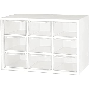 bhadani sales 9 drawers plastic multipurpose jewellery storage container box  184 x 12 x 10 cm  multicolor