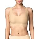 Yvette Women's 67% Polyamide 33% Elastane Padded, With Removable Pads Wire Free Seamless Bra