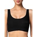 Yvette Women's 67% Polyamide 33% Elastane Padded, With Removable Pads Wire Free Seamless Bra