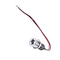 YWBL-WH LED Dash Panel Warning Fog Turn Light Indicator 14mm 12V LED Indicator Light (1 Pc)