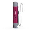 Yuclet Emergency Water Filter Straw for Survival, Camping &amp; Hiking, 1 Pack