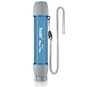 Yuclet Emergency Water Filter Straw for Survival, Camping &amp; Hiking, 1 Pack