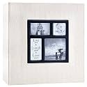 Ywlake Photo Album 4x6 600 Pockets Photos Croco, Extra Large Capacity Family Wedding Picture Albums Holds 600 Horizontal and Vertical Photos Beige