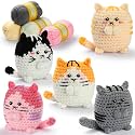 YWQZBHEMO Crochet Cat Kit for Beginners Women