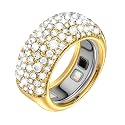 YWXTW 14K Gold Plated Jacket Ring for Oura Ring 5, Gold