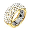 YWXTW 14K Gold Plated Jacket Ring for Oura Ring 5, Gold