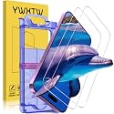 YWXTW [Sunlight Readability Screen Protector for iPhone 17 6.3 Inch, Anti Reflective Zero Glare TOP 9H+ Tempered Glass Screen Saver 17 Accessories Case Friendly
