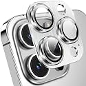 YWXTW Tempered Glass Camera Lens Protector for iPhone 14 Pro Max, 3D Full Coverage Protection, Night Circle Technology, Stronger Adsorption