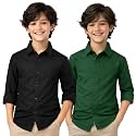 YYQ Pack of 2 Boys Cotton Blend