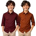 YYQ Pack of 2 Boys Cotton Blend