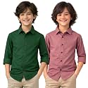 YYQ Pack of 2 Boys Cotton Blend