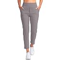 YYV Women's Golf Pants High Waist Stretch Ankle Pants with Pockets