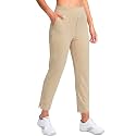 YYV Women's Golf Pants High Waist Stretch Ankle Pants with Pockets