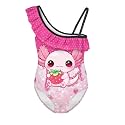 Yzaoxia Girls One Piece Swimsuits Bathing Suit for Kids Swimwear 3-14Y