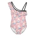 Yzaoxia Girls One Piece Swimsuits Bathing Suit for Kids Swimwear 3-14Y