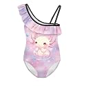 Yzaoxia Girls One Piece Swimsuits Bathing Suit for Kids Swimwear 3-14Y