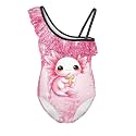 Yzaoxia Girls One Piece Swimsuits Bathing Suit for Kids Swimwear 3-14Y