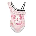 Yzaoxia Girls One Piece Swimsuits Bathing Suit for Kids Swimwear 3-14Y