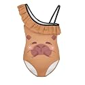Yzaoxia Girls One Piece Swimsuits Bathing Suit for Kids Swimwear 3-14Y