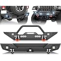 YZONA Bull Bar Front Rear Bumpers Compatible with Jeep JL JLU 2018-2026