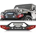 YZONA Front Bumper Compatible with Jeep Gladiator JT 2020-2026 Black