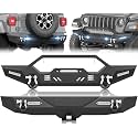 YZONA Front Rear Bumpers Compatible with Jeep JL JLU 2018-2026