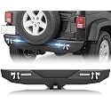 YZONA Rear Bumper Compatible with Jeep JK JKU Unlimited 2007-2018
