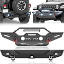 YZONA Skid Plate Bumper Combo Compatible with Jeep JL JLU 2018-2026
