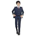 Z&amp;G Trends Solid 4 Piece Coat Suit Set for Boys
