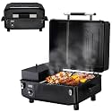 Z GRILLS 2026 200A Table Top Wood Pellet Grill, Pellet Smoker with PID V3.0 Controller, Meat Probes, 202 sq.in Cooking Area, Fit for RVs, Road Trips & Apartments