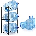 Laksh CASA-Stylish and Useful 3 Tier Water Dispenser Can and Water Bottle Stand,Matka Pot Stand,Bislery Bottle Holder Rack for Kitchen/Office/Hotel/School/Shop (3 Can Stand)