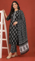 THE Z KARA Printed Kurta TrouserPant 