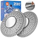 Zaa Shower Drain Hair Catcher Silicone Flat Floor Strainer Protector