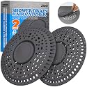 Zaa Shower Drain Hair Catcher Silicone Flat Floor Strainer Protector