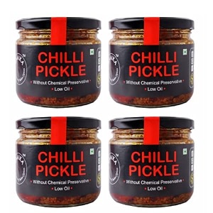 zaaika chilli pickle low oil indian traditional home made stuffed mirchi ka achaar  laal mirch bharwa indian mirch achar  no preservative 12kg pack of 4-300gm each