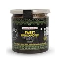 ZAAIKA Sweet Mango Pickle No Oil Indian Traditional Home Made Achaar | No Preservatives - 450 Gm