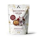 Zace Dog Food - Homemade Desi Chicken Biryani for Dogs with Chicken Breast, Veggies, and Basmati Rice - Nutritious Adult Dog and Puppy Food Option 300 GM