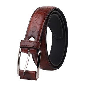 zacharias boy39s synthetic leather belt for kids kb-18 pack of 1 6-10 years