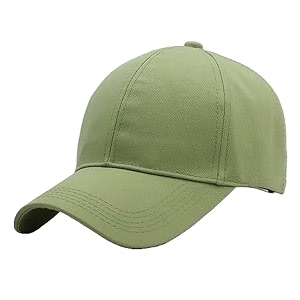 zacharias girl39s cotton adjustable plain solid baseball cap