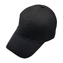 Zacharias Girl's Cotton Adjustable Plain Solid Baseball Cap