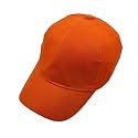 Zacharias Girl's Cotton Adjustable Plain Solid Baseball Cap