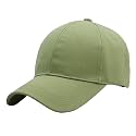 Zacharias Girl's Cotton Adjustable Plain Solid Baseball Cap