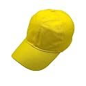 Zacharias Girl's Cotton Adjustable Plain Solid Baseball Cap