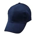 Zacharias Girl's Cotton Adjustable Plain Solid Baseball Cap