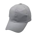 Zacharias Girl's Cotton Adjustable Plain Solid Baseball Cap