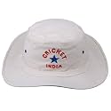 Zacharias Men's Cotton Umpire Hat Cricket-India (White; Free Size)