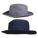 Zacharias Men's Cricket Umpire Hat Pack of 2 Dark Grey & Navy Blue