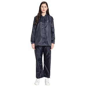 Zacharias Womens Waterproof Reversible Double Layer Solid