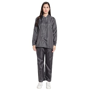 Zacharias Womens Waterproof Reversible Double Layer Solid